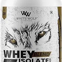 White Wolf Nutrition Whey Blend Isolate Protein – Irish Chocolate Flavour, 1kg | 25g Protein per Serve | Low Carb | Gut Friendly | For Muscle Gain & Recovery-picture-15