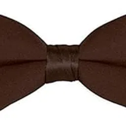 ARYANSH SHOPPE Classic Satin Pre-Tied Bow Tie Formal Solid Tuxedo Bowtie Buterfly Shape Adjustable Length-picture-22