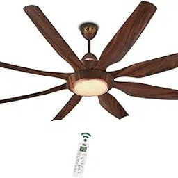 KUHL Galaxis G8 1500 mm Stylish Power Saving BLDC Ceiling Fan with Remote | Down Light | 38W | 5 Star | High Air Flow | Low Noise | IoT – Operate via Mobile & Alexa | Reverse Mode | Teak-picture-36
