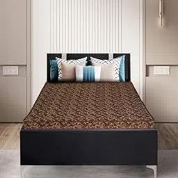 Comfortable Mattress, Medium Firm, Natural Cooling, Reversible, 6 Inch Thickness, King Size Bed Mattress, Chocolate Brown Colored, 28 Density, Bed size-84x72 (42 Sq.ft)-picture-27