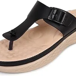 trase Snug Steps Women's Casual Flat Slippers For Women-picture-38