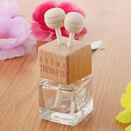 UJEAVETTE Car Air Freshener Clear Glass Bottle for Essential Oils Perfume Bottle Crystal Car Ornament Gift-picture-51
