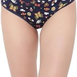 clovia Women's Cotton Spandex Low Waist Outer Elastic Bikini Panty-picture-39