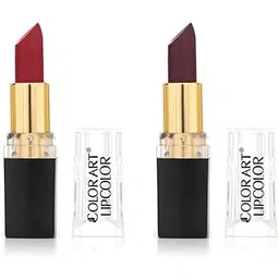 Women's Hydrating & Moisturizing Ultra Glossy Finish Stay Long Lasting Lipstick (C180) Blood Red & Dark Maroon-picture-10