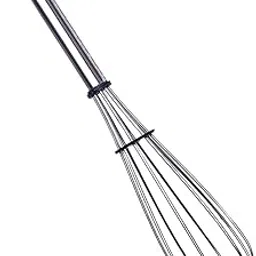 RuWin Brand Stainless Steel Wire Whisk,Balloon Whisk,Egg FROTHER, Milk Egg Beater (10 INCH)-picture-17