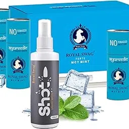 ROYAL SWAG Herbal Nicotine Free Cigarettes(100% Tobacco-Free 100% Nicotine-Free) Mint Flavoured | Smoking Cessation(Pack Of 50) With 100 Ml Shot Anti Addiction Spray-picture-21
