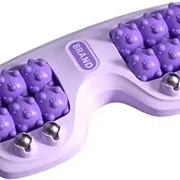 DEVHEART Foot Massager Roller - Stimulate Blood Circulation, Relieve Fatigue, Alleviate Pain, Stress Relief, Acupuncture Therapy Tool with Magnetic Beads for Plantar, Deep Relaxation (Multicolor, 1 PCs)-image-28