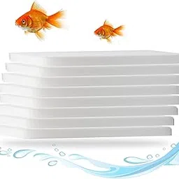 Hallofeed Aquarium Filter Sponges, Mechanical and Biological Filtration, Set of 8 Pieces-picture-16