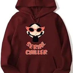 Hoodie Women Girl Causal Stylish Sweatshirt Latest Black Maroon Pink Lavender Beige Blue Brown 599 699 499 Under-image-26