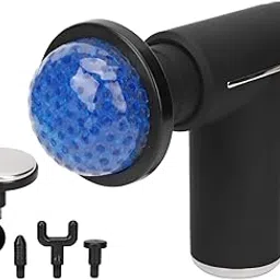 Hot & Cold Compress Massage Gun | Body Massager | Massager Machine for Pain Relief for Men and Women | Deep Tissue Massager | Electric Muscle Massager | Relaxing Adjustable Percussion Deep Tissue Massager Home (Black)-picture-40