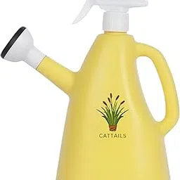 Watering and Spray Dual-use Watering Can Garden Tool Watering Sprayer Bottle 1 L (Yellow ‎1 Litre)-picture-27