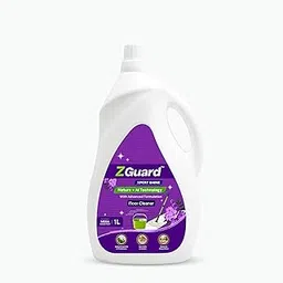 Z Guard Natural Floor Cleaner Liquid 1L | Advanced AI Germ neutralizing technology | Cuts Grease, Shines Floors, Multi Surface | Safe for Kids & Pets | French Lavender-picture-30