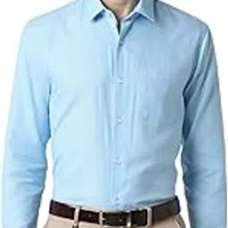 peter england Men's Cotton Regular Fit Shirt-picture-42