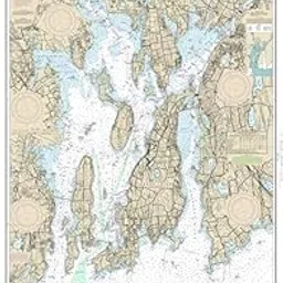 NOAA Chart 13221-Narragansett Bay by East View Geospatial-picture-19