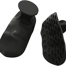 SAZ DEKOR 2X Gym Grips for Weight Lifting Nonslip for Gymnastics Bodybuilding Exercise Black-image-36