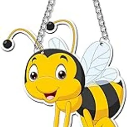 Decor Smart Cute Honey Bee Wooden Wall Hanging | Kids Room Decor | Home | Office | Gifts | Decorative Modern Handcrafted Artwork for Living Room item | MDF Wall Sign Art for Decoration (DWA_5508)-picture-42