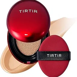 TIRTIR Mask Fit Red Cushion Foundation | Full coverage, Skin fit, Satin Glow Finish | Korean Cushion Foundation #27C COOL BEIGE | 18g-image-46