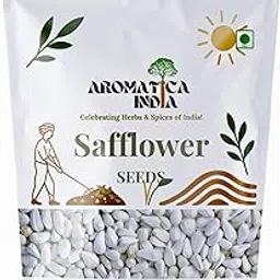 Aromatica India Organic Safflower Seeds Kusum Beej Dana for Birds Humans Eating Planting Oil Extract |5kg Pack-picture-21