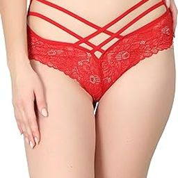 n-gal Women Lace Strappy Back Brief Panty-picture-0
