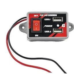 D*DUK. Mini USB Fast Charger (OUTPUT-5V/2A) for CAR and Bike USE for Mobile Charger with Twin USB Socket (12/24V Mini USB)-3 Months Guarantee (Pack of 1)-picture-26