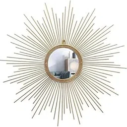 LamJum Metal Mirror 24 inches - Gold-picture-51