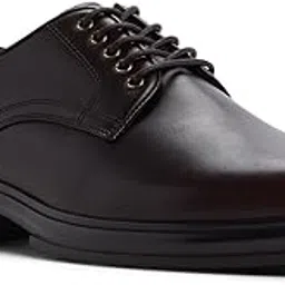GEOFFA Men's Brown Formal Shoes-image-19