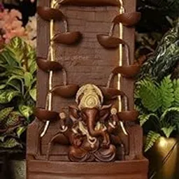 House Of Dee Diya Ganesh and Light Statue Fountain for Indoor/Outdoor Home and Garden (Size:50.8L x 30.5W x 101.6H)-picture-27