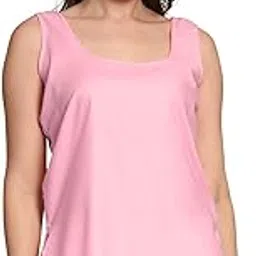 Women Short Cotton Inner Camisole-T283CO-image-18