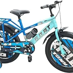 TONY RAW Bicycles Goat Sports Single Speed 20T Cycle for Kids 7 to 10 Years Boys & Girls with Side Support (Blue LIGHTBLUE)-picture-25