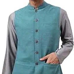 fabindia Mens Nehru Jacket image 1