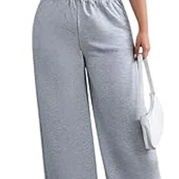 dockstreet Straight Wide fit Long Length Open Bottom Jogger for Women/Trending Multi Pocket Style, Relaxed Casual Pants for Women-picture-34