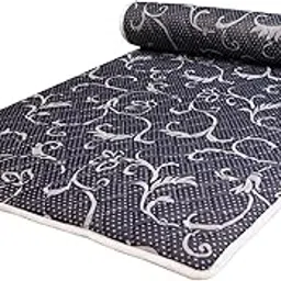 Torque - Cloudy Lightweight Premium Foam Rollable Mattress Black | Single Size Soft Slim Foldable Mattress for Yoga Meditation Travel Outdoor Camping Trekking 1 Qty-picture-12