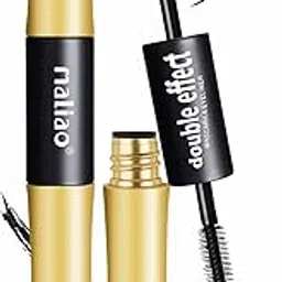 Maliao Double Effect Waterproof Mascara & Eyeliner | Long-Lasting & Smudge-Proof | Volumizing & Lengthening Mascara | Precise Eyeliner Application | Bold & Defined Lashes,10ml-picture-44