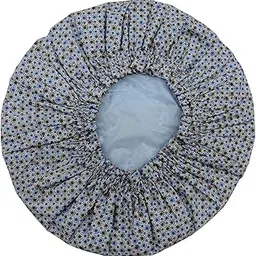 KANYOGA Reusable Shower Cap For Women | Bath Shower Cap | Water Resistant Printed Shower Cap - For Home, Spas, Salons, Hair Treatment, Beauty Parlors image 1