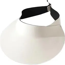 Sun Visor Hat Foldable Large Brim for Running Walking Dog Outdoor Activities White|Clothing, Shoes & Accessories | Womens Accessories | Hats-image-92