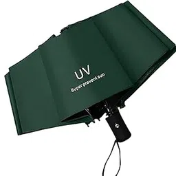 kipsome Automatic Umbrella, Windproof, Auto Open Close, Compact Folding, Black Coating, Travel Umbrella for Men Women-picture-27