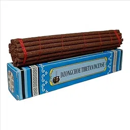 Dzongchoe Traditional Tibetan Incense Sticks, Natural Brown, 6 Inch Length, Meditation and Spiritual Aromatherapy, 20 Sticks Pack-picture-61