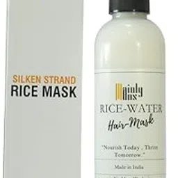 Mainlymans Rice Water Hair Mask, Nourishing Hair Treatment, Made in India.-picture-47