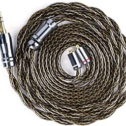 NICEHCK GodDNA Earphone Repair Cable Upgrade Cable MMCX 3.5mm Copper Silver Alloy + Silver Plated Alloy Copper + Silver Plated 7N High Conductive Copper Mix, Dual Shielded Construction, Replacement-image-23