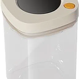 MYADDICTION Airtight Food Container Tranparent Kitchen Organization for Grain Sugar Rice 1100 ml-picture-16