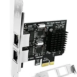 PCI Express to 2-Ports Gigabit Ethernet Adapter for Windows Server, 7, 8.0, 8.1, 10, 11 (32/64) and Linux, Dual Ports Gigabit PCIE Network Interface Card, Realtek RTL811GN Chipset (PCE-NIC2)-image-13