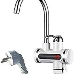 Oblivion Instant Water Heater - Stainless Steel LED Electric Tap for Kitchen & Bathroom, Digital Temperature Display, Hot/Cold Mixer, Energy-Efficient, Tankless Geyser with Adjustable Control (1Pc)-image-84