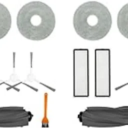 HASTHIP® 9PCS Replacement Parts for Dreame L10 Primei Spare Accessories with Main Brush Side Brushes Mop Cloth Filters Cleaning Brush-image-29