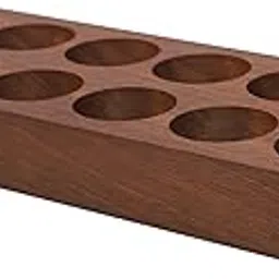 GLEAVI Test Tube Holder for Coffee Beans Slot Organizer Rack Compact Design for Kitchen Coffee Shop Use Reliable Tube Display for Flavor Showcase-picture-28