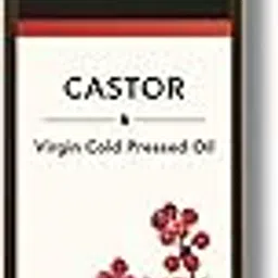 HESTHETIC Premium Cold Pressed Castor Oil – 250ml, 100% Pure & Natural, Promotes Hair Growth, Moisturizes Dry Skin, Anti-Inflammatory, Nourishing for Hair & Skin, Therapeutic Oil in Glass Bottle-image-1