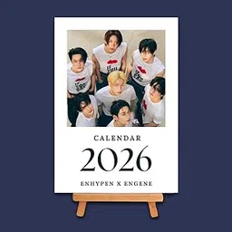 K-Pop Calendar 2026 (12 Pages Month Wise) | K-Pop Desk Calendar | New Year Calendar 2026 for gift | K-Pop Table Calendar | 2026 Wall Calendar | Calendar with Easel | New Year Planner and Organizer-image-61