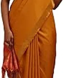 soch Womens Silk Blend Solid Saree-picture-52