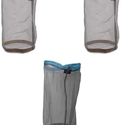 ATORSE 3X Travel Camping Kayak Fishing Ultralight Mesh Stuff Sack Drawstring Bags-image-9
