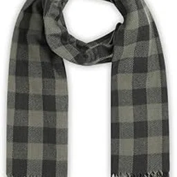 jack & jones Men Grey Check Fringe Detail Scarf-picture-34