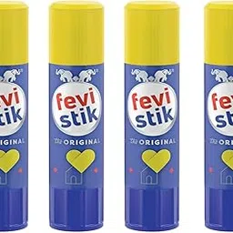 Fevistik Glue Stick 25g, Pack of 4 | Multi-Purpose Glue Stick for School Projects, Art & Craft, DIY | Suitable for School & Office Activities | Easy to Use-picture-20